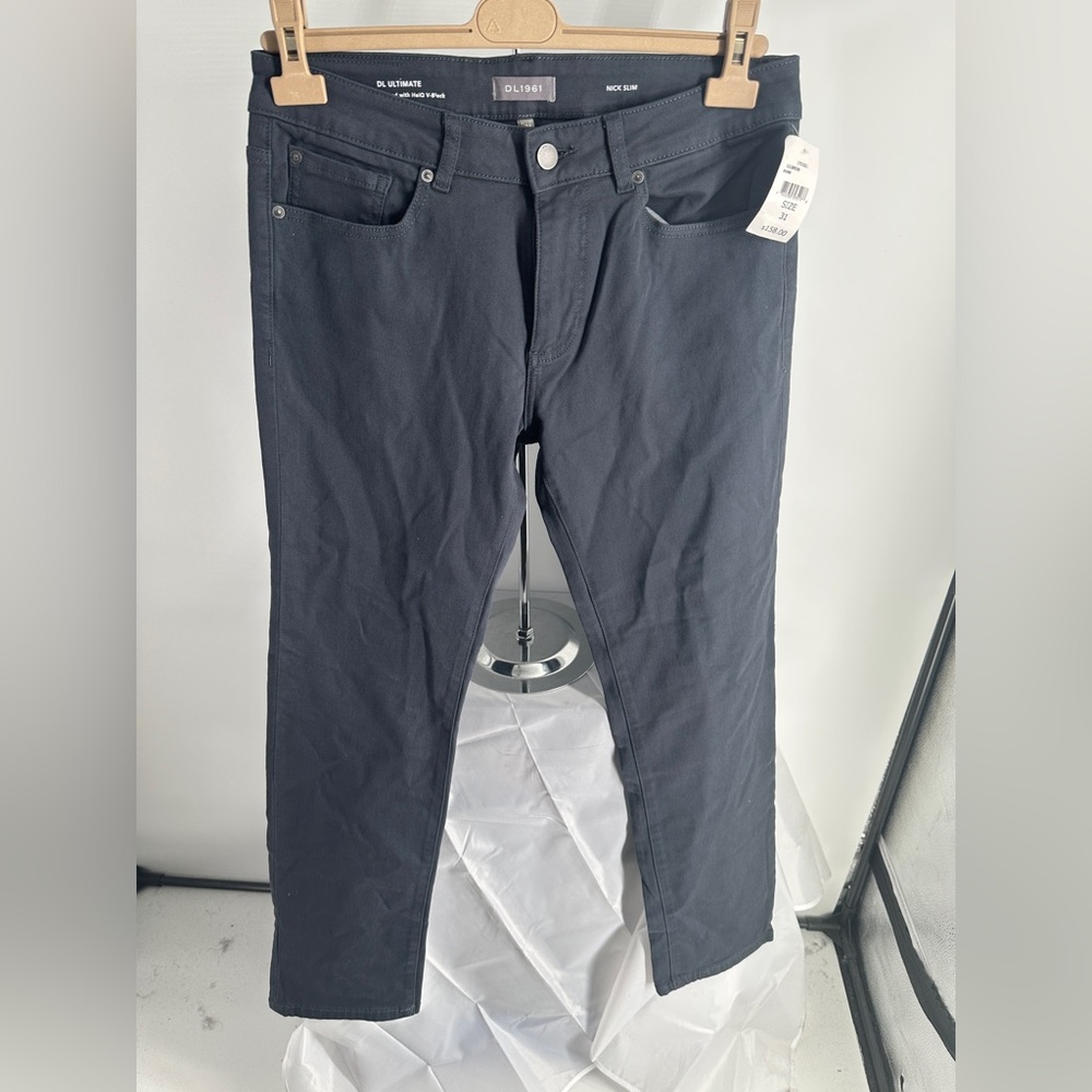 DL1961 Men's Slim Jeans in Dark Blue